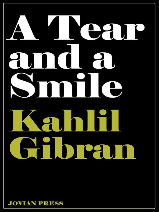 Upplýsingar um A Tear and a Smile eftir Kahlil Gibran - Biðlisti